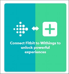 WithingとFitbitの接続選択