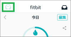 画面左上のマーク