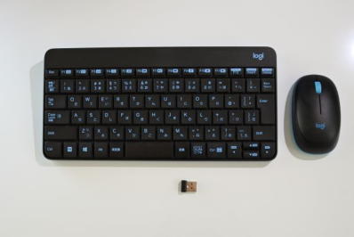 ロジクールのワイヤレスキーボード(MK245n)の構成