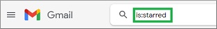Gmailのスター検索