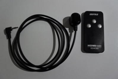 HDMI切替器のリモコン
