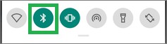 AndroidのBluetooth(オン)