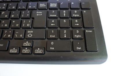 テンキー付きキーボード