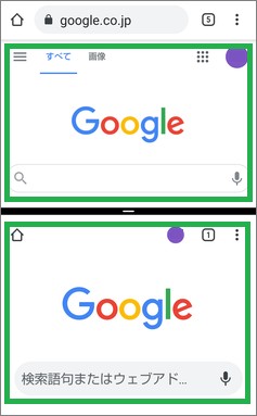 Chromeの2画面表示