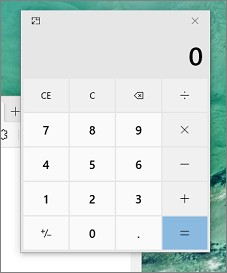 Windows10の電卓