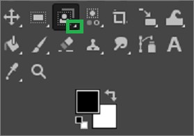 GIMPのツールボックスのアイコン