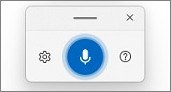 Windows11の音声入力パネル