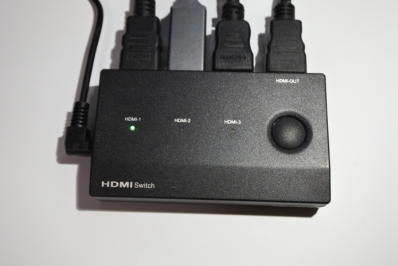 HDMI切替器の接続