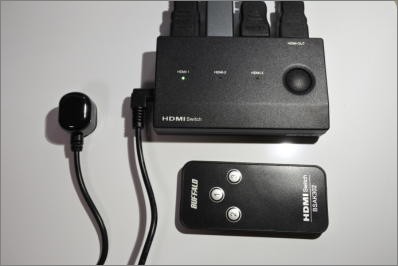 リモコン付きHDMI切替器