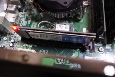 SSDの取り付け