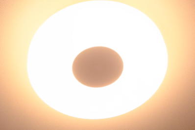 シーリングライトの電球色