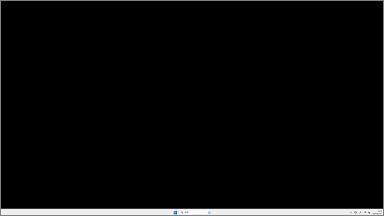 Windows11の黒い壁紙