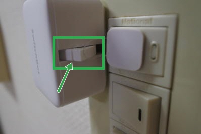 SwitchBotのボットのワイヤー