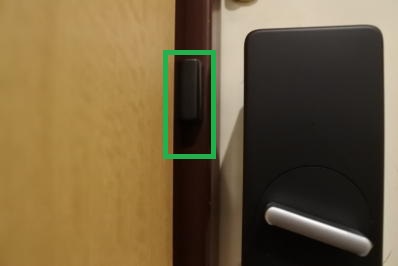 SwitchBotのロックの磁石